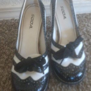 Soda 1920's Style Heels